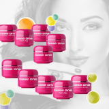 10 x farebný UV gél SILCARE BASE ONE COLOR
