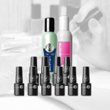10 x gél lak + Aceton 90ml + Cleaner 90ml