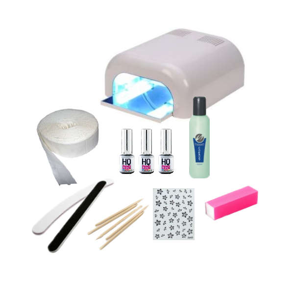 Sada na nechty GEL LAK HQ 4in1 36W