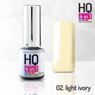 Gél lak HQ 4in1 6ml, č. 02