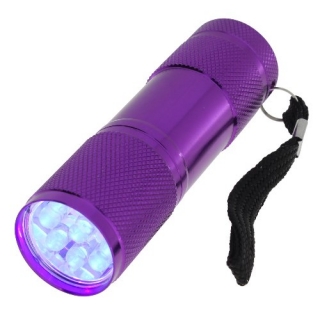 Mini Led lampa fialová