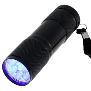 Mini Led lampa čierna
